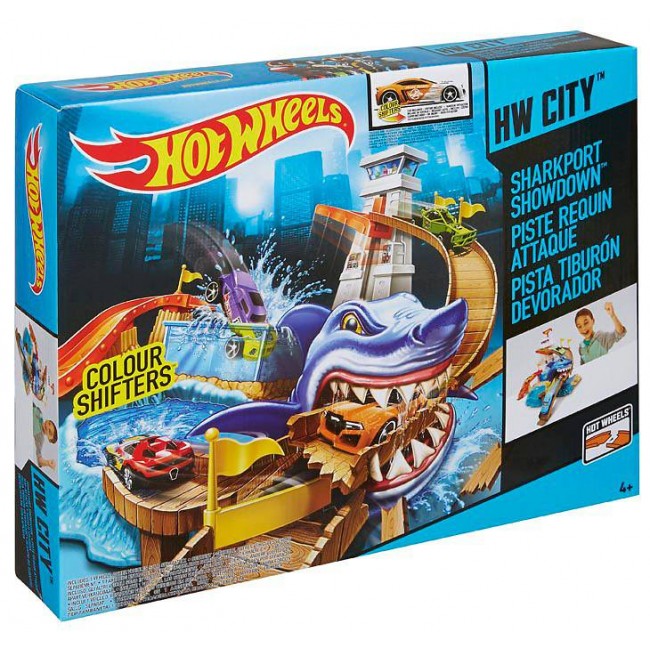 Трек Полювання на акулу серії Зміни колір Hot Wheels BGK