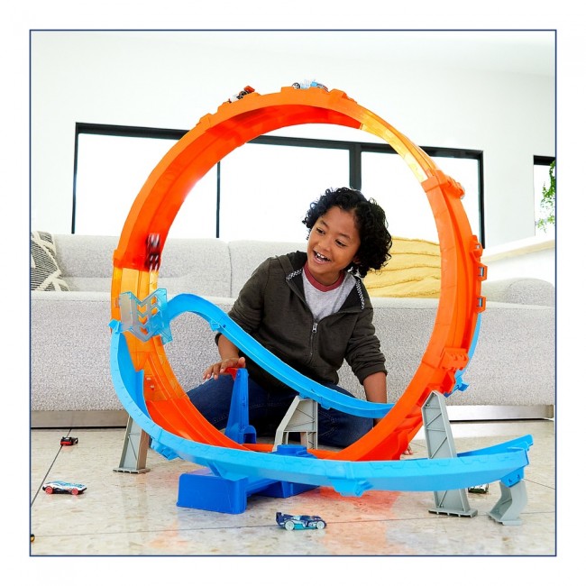 Трек Гігантська петля Шалені зіткнення Hot Wheels GTV14