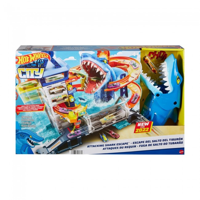 Ігровий набір Втеча від лютої акули Hot Wheels HDP06