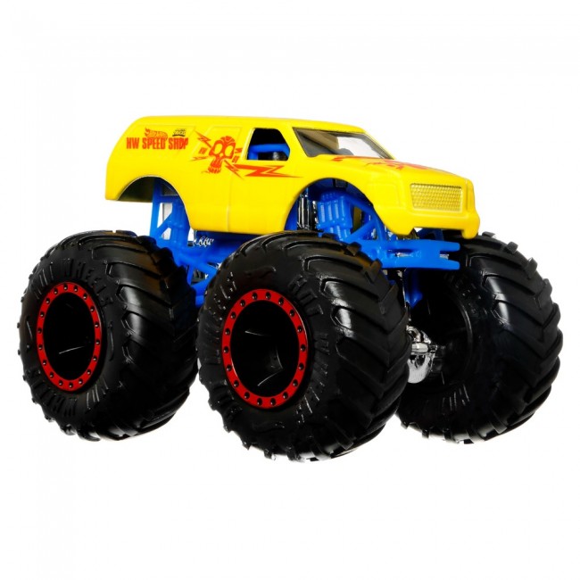 Машинка позашляховик Зміни колір серії Monster Trucks Hot Wheels в ас HGX