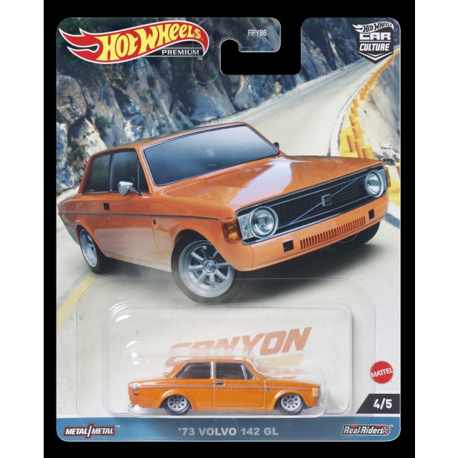 Колекційна модель машинки 73 Volvo 142 GL серії Car Culture Hot Wheels FPY86 HKC53 FPY86 HKC53
