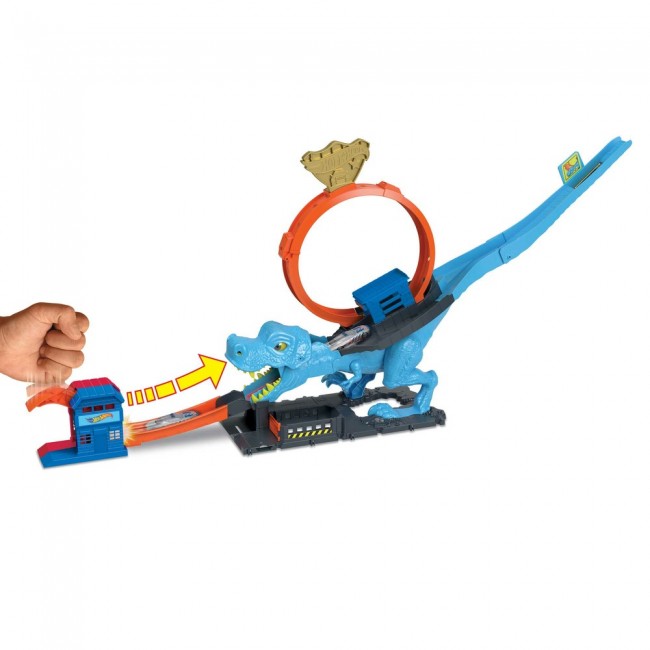 Ігровий набір Полювання Ті Рекса Hot Wheels HKX