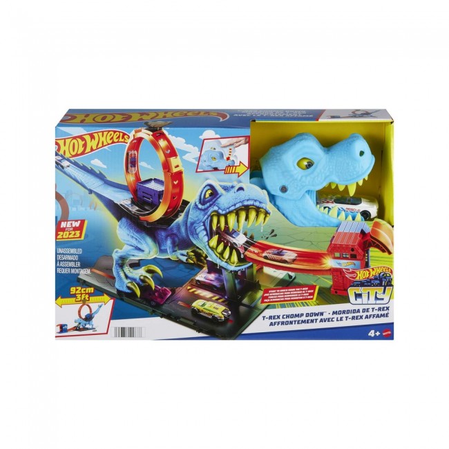 Ігровий набір Полювання Ті Рекса Hot Wheels HKX42