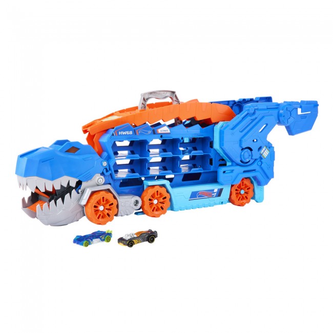 Мега транспортер Неймовірний Ті Рекс Hot Wheels HNG50