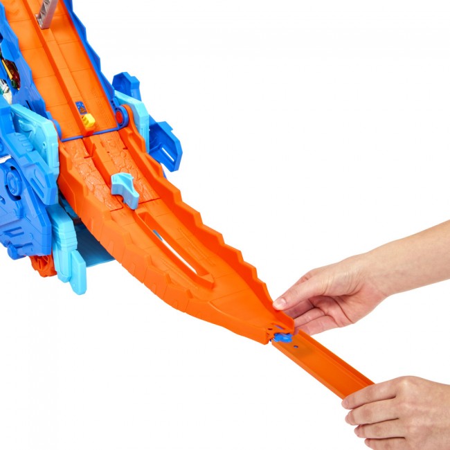 Мега транспортер Неймовірний Ті Рекс Hot Wheels HNG