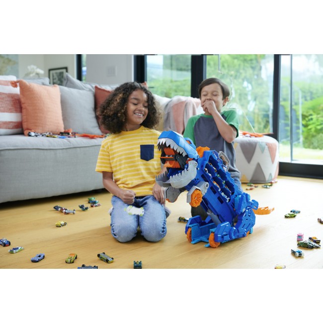 Мега транспортер Неймовірний Ті Рекс Hot Wheels HNG50