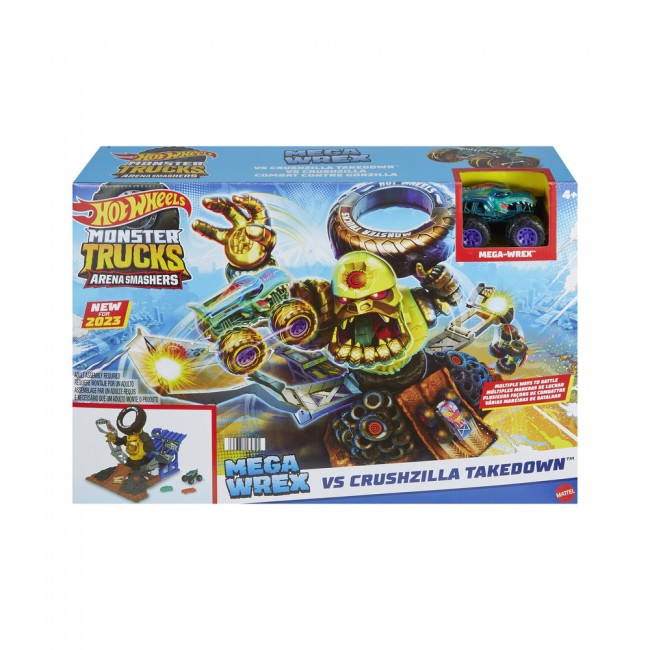 Ігровий набір Атака Крашзили серії Тренувальна арена Hot Wheels HPN