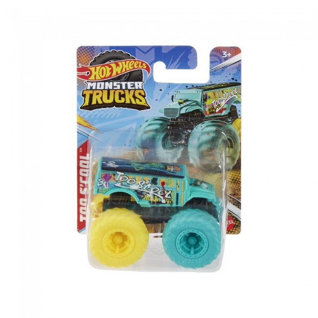Машинка позашляховик 1 70 серії Monster Trucks Hot Wheels в ас HFB96