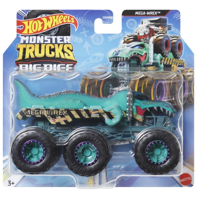 Машинка позашляховик Супер тягач серії Monster Trucks Hot Wheels в ас HWN