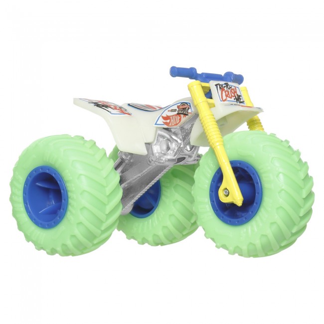 Машинка позашляховик серії Сяючі в темряві Monster Trucks Hot Wheels в ас JFX