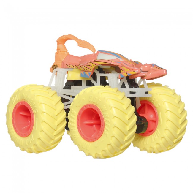 Машинка позашляховик серії Сяючі в темряві Monster Trucks Hot Wheels в ас JFX08