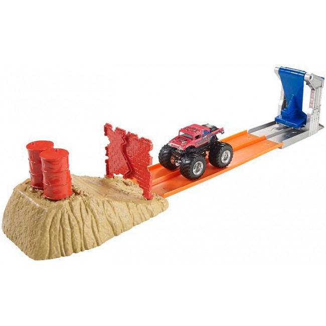 Трек "Руйнування стіни" серії "Monster Jam" Hot Wheels