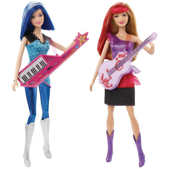 Лялька Barbie "Зірка сцени" з м/ф "Барбі: Рок-принцеса" в ас. (2)