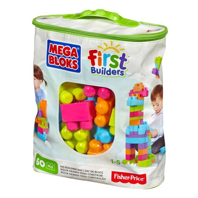Конструктор ультрамодний у мішку (60 дет.) Mega Bloks