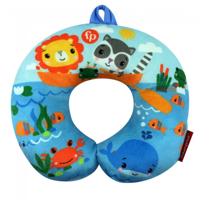 Подушка-іграшка для подорожі Море Fisher-Price