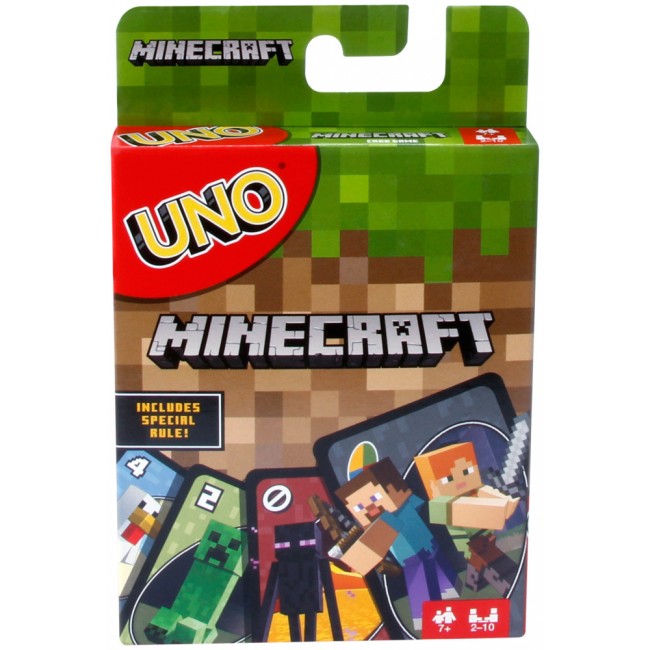 Настільна гра UNO "Minecraft"