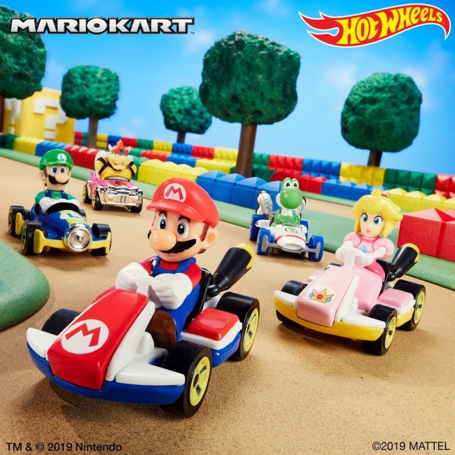 Hot wheels mario kart cars deals