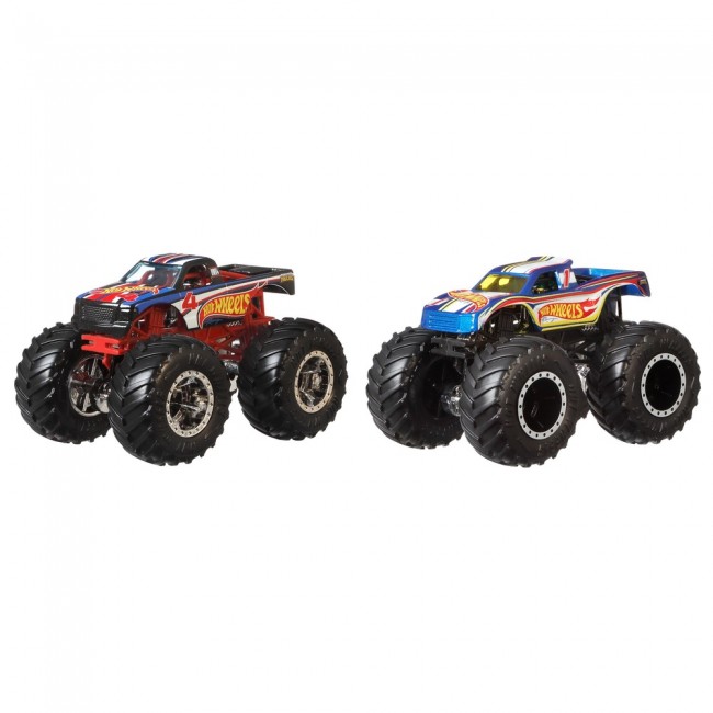 Набір із 2 машинок-позашляховиків серії "Monster Trucks" Hot Wheels (в ас.)