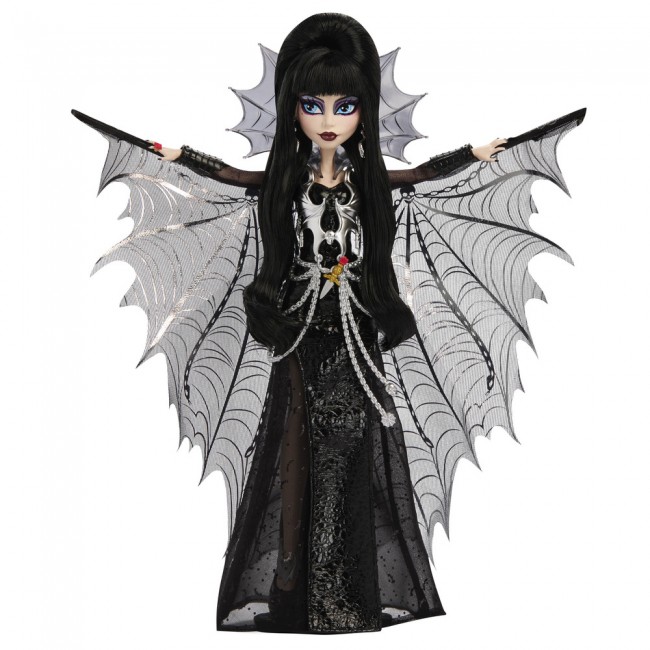 Колекційна лялька Ельвіра з фільму "Ельвіра - володарка темряви" Monster High Skullector