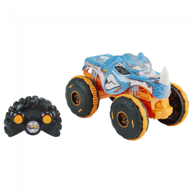 Збільшена машинка-позашляховик 1:24 на радіокеруванні "Rhinomite" Hot Wheels Monster Trucks