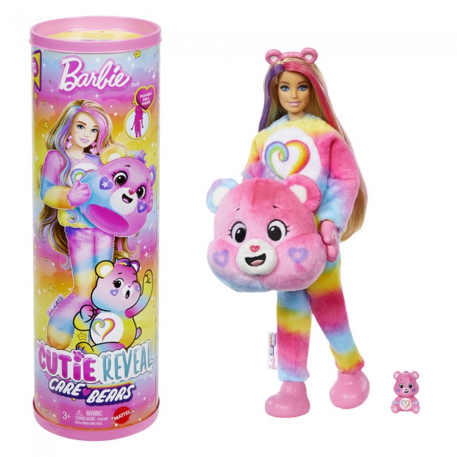 Лялька Barbie "Cutie Reveal" серії "Care Bears: нова хвиля" - ведмедик Єдність