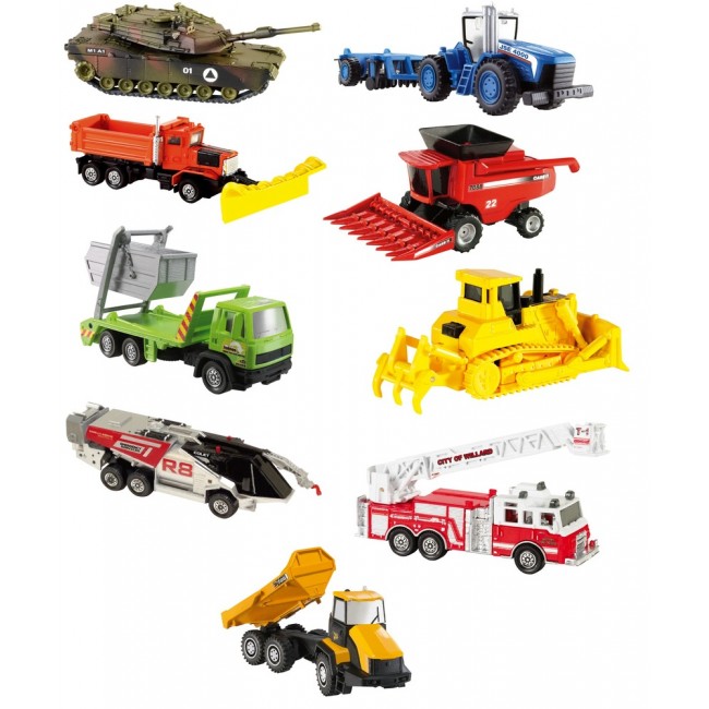 Matchbox construction hot sale set