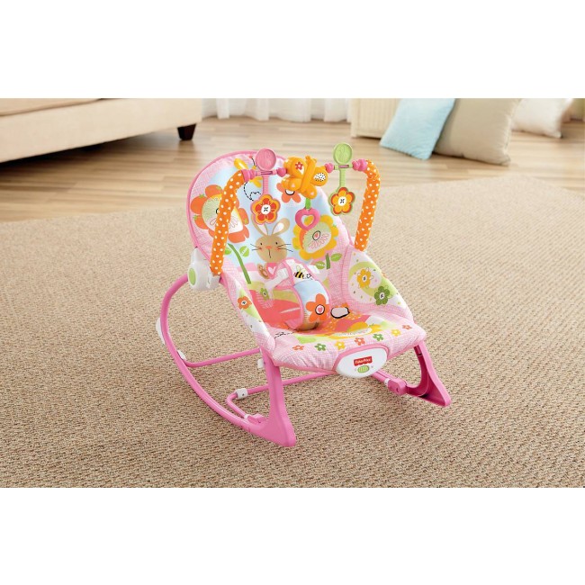 Масажне крісло-гойдалка "Банні" (до 18 кг) Fisher-Price