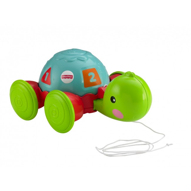 Каталка на мотузці "Вчена черепашка" Fisher-Price