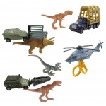 Машинка-транспортер з фігуркою динозавра з фільму "Світ Юрського періоду 2" в ас.(8)