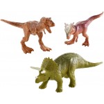 Набір з 3 міні-фігурок динозаврів із фільму "Світ Юрського періоду 2" в ас.