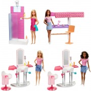 Набір меблів з лялькою Barbie в ас.(3)