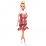 Лялька Barbie "Модниця" у картатому сарафані