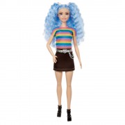 Лялька Barbie "Модниця" з блакитним волоссям