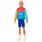 Лялька Кен "Модник" у світшоті в стилі печворк Barbie