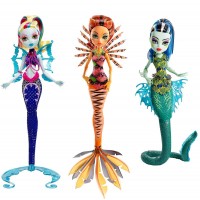 Лялька "Монстро-рибка" з м/ф "Великий монстровий риф" в ас.(3) Monster High