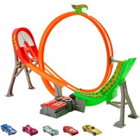 Трек "Шалений форсаж" з 5 машинками Hot Wheels