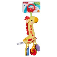 М'яке брязкальце-прорізувач "Зебра/Жирафа" в ас. Fisher-Price