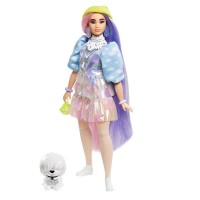 Лялька Barbie "Екстра" у cалатовій шапочці