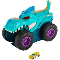 Збільшена машинка "Хижий Мега Рекс" серії "Monster Trucks" Hot Wheels