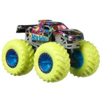 Базова машинка-позашляховик 1:64 "Сяючі в темряві" серії "Monster Trucks" Hot Wheels (в ас.)