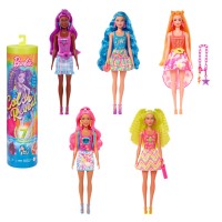 Лялька "Кольорове перевтілення" Barbie, серія "Неонові кольори" (в ас.)