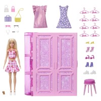 Стильна гардеробна Barbie з лялькою