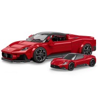Колекційна машинка-конструктор "Maserati" серії "Speed" Mattel Brick Shop