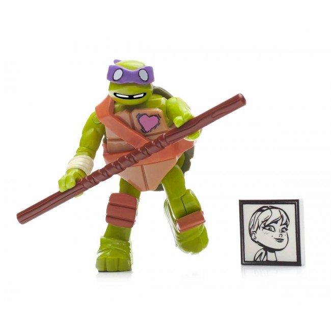 Коллекционная фигурка "Черепашки-ниндзя" в асс. Mega Bloks DMX21