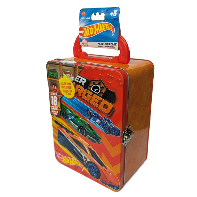 Контейнер для 18 машинок Hot Wheels (оранжевый)