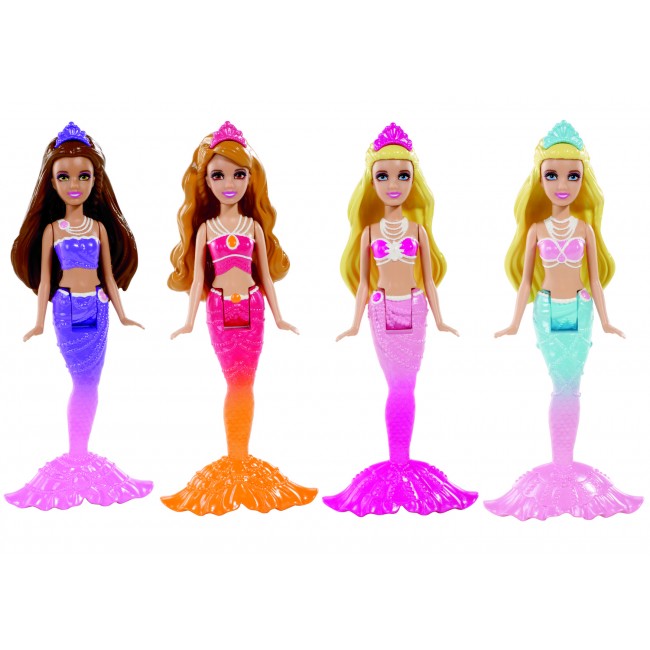 Мини-русалочка из м/ф Barbie "Принцесса жемчужин" в асс.