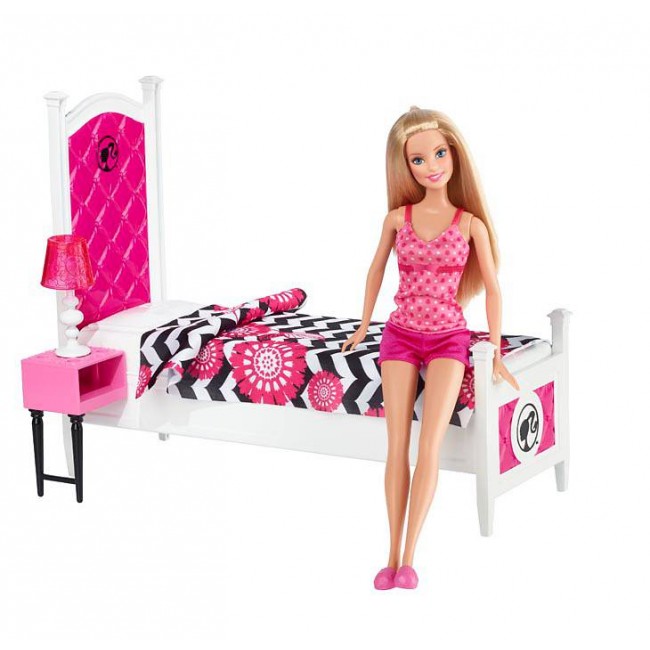 Набор с куклой Barbie "Роскошная спальня"