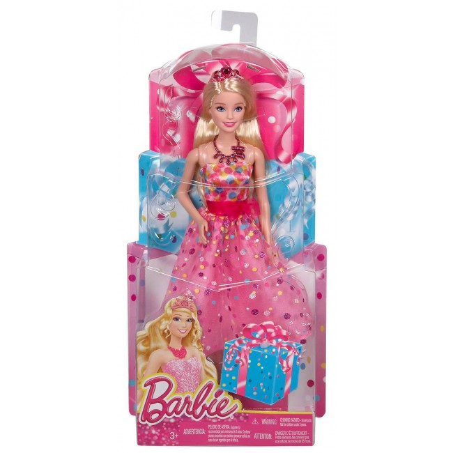 Barbie birthday princess doll clearance