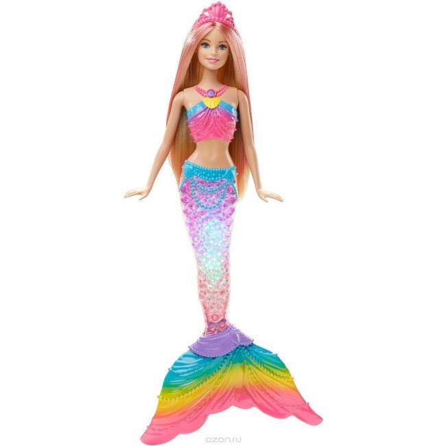 Кукла Barbie Русалочка "Яркие огоньки"