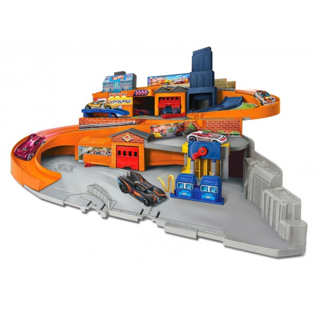 Портативный набор "Большой город" Hot Wheels